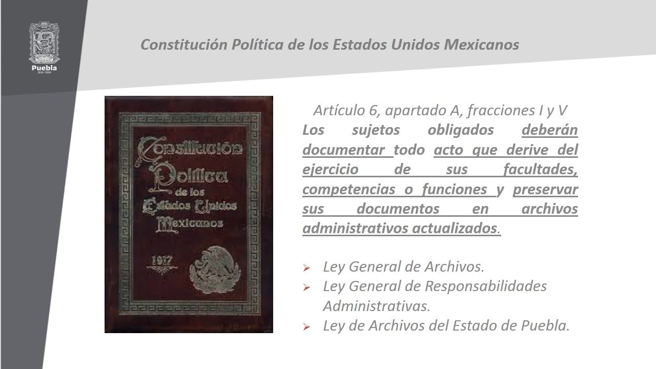 Obligaciones de los ayuntamientos, derivado de la entrada en vigor de la Ley General de Archivos.