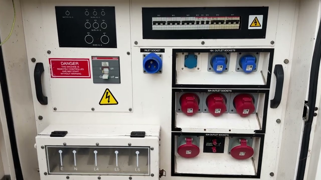 Perkins 1300 Serie Olympian 200 kVA Silent Rental generatorset stocknr 6726