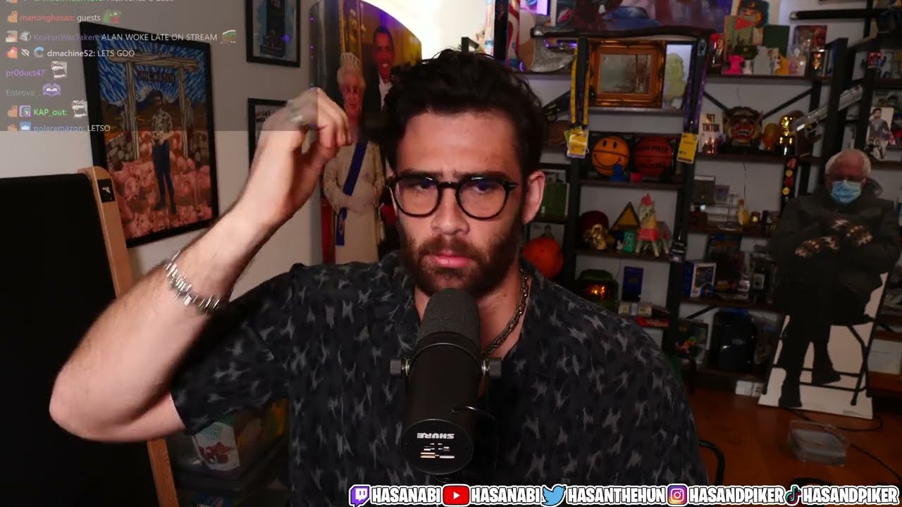 HasanAbi December 9, 2023 – CHADVICE w/ Valkyrae, Austin, Jarvis Johnson, Stavros & Will Neff