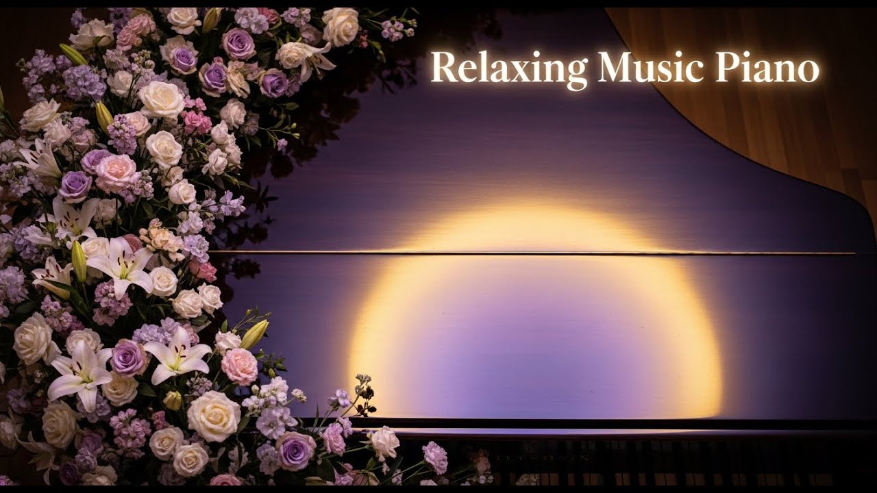 Relaxing Piano Music for Deep Calm Night Session 🎶 Gentle Piano Instrumental Healing