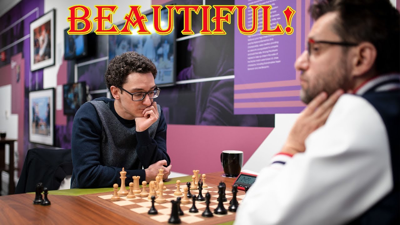BEAUTIFUL WIN!! Fabiano Caruana vs Levon Aronian || American Cup 2023 - Blitz G2