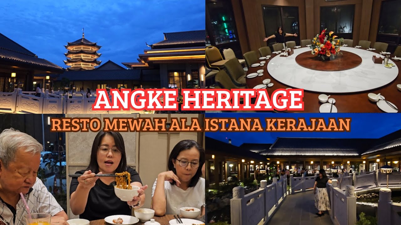 ANGKE HERITAGE PIK 2 BARU BUKA LANGSUNG VIRAL || Room Tour Restoran.. Ada yang Coming Soon Loh!!!