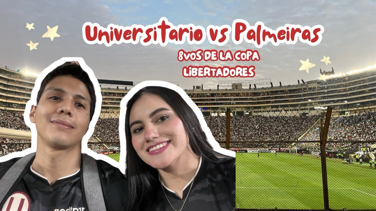UNIVERSITARIO VS PALMEIRAS (0-4) 8vos de copa libertadores ⚽️
