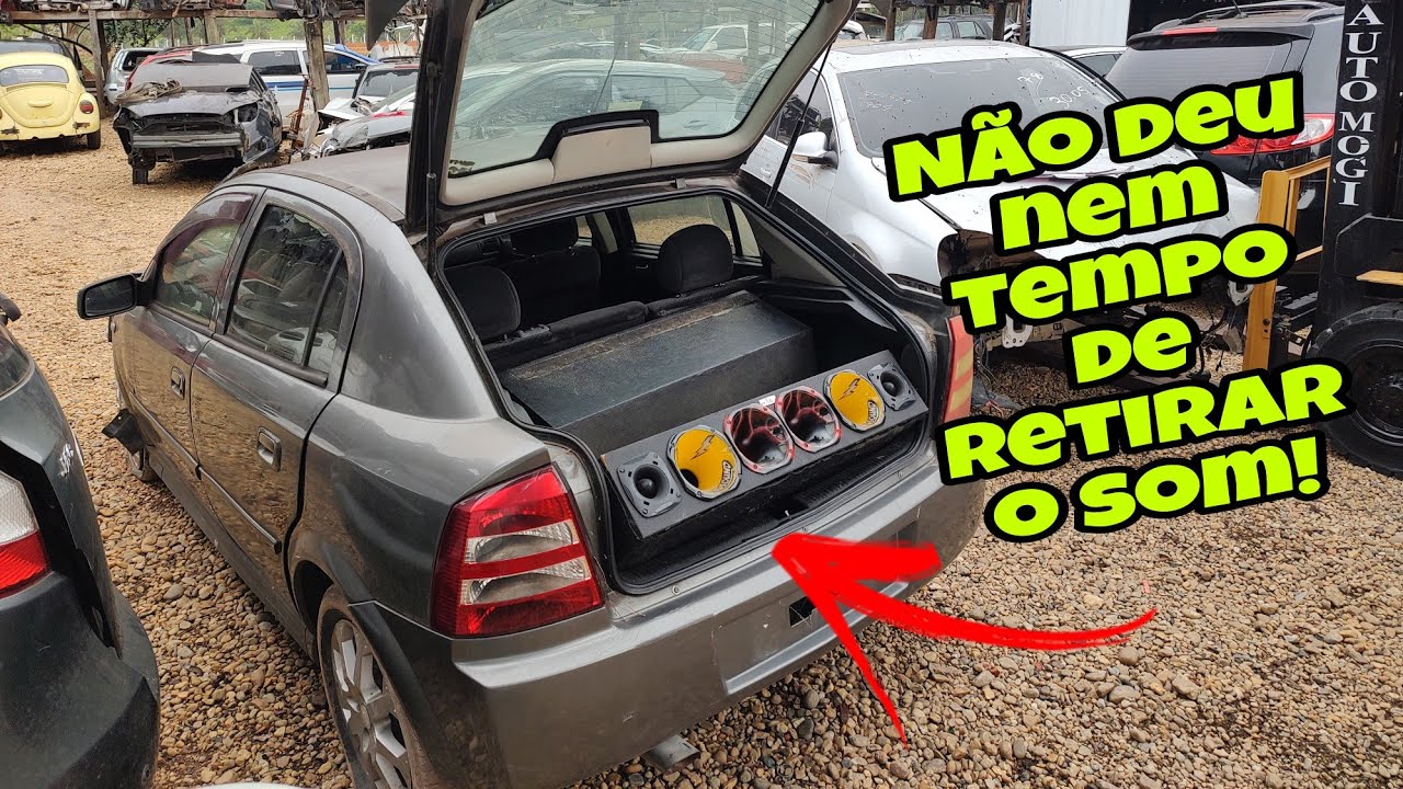 CARRO DO LEILÃO VEIO ATÉ COM SOM 🚙SUCATA CHEVROLET ASTRA 2010 2.0 140CV