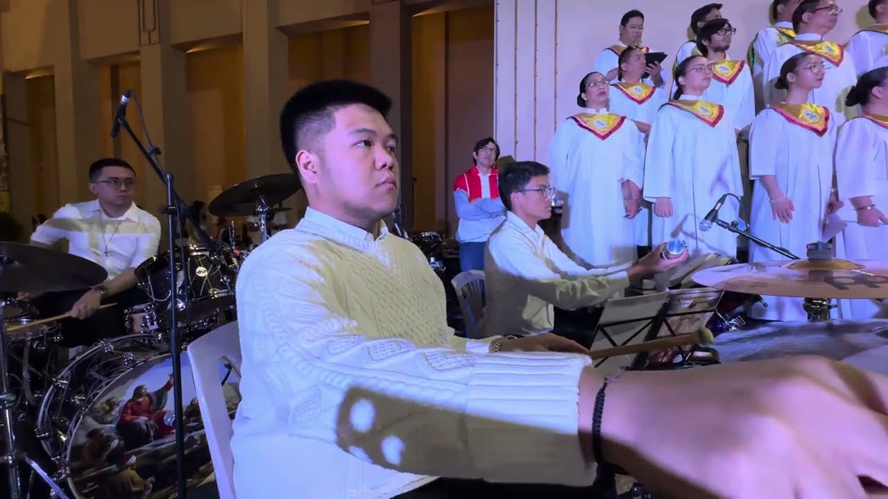Santo - Mar Cartel || SPCFC Qatar Grand Choir (Percussions Cam)