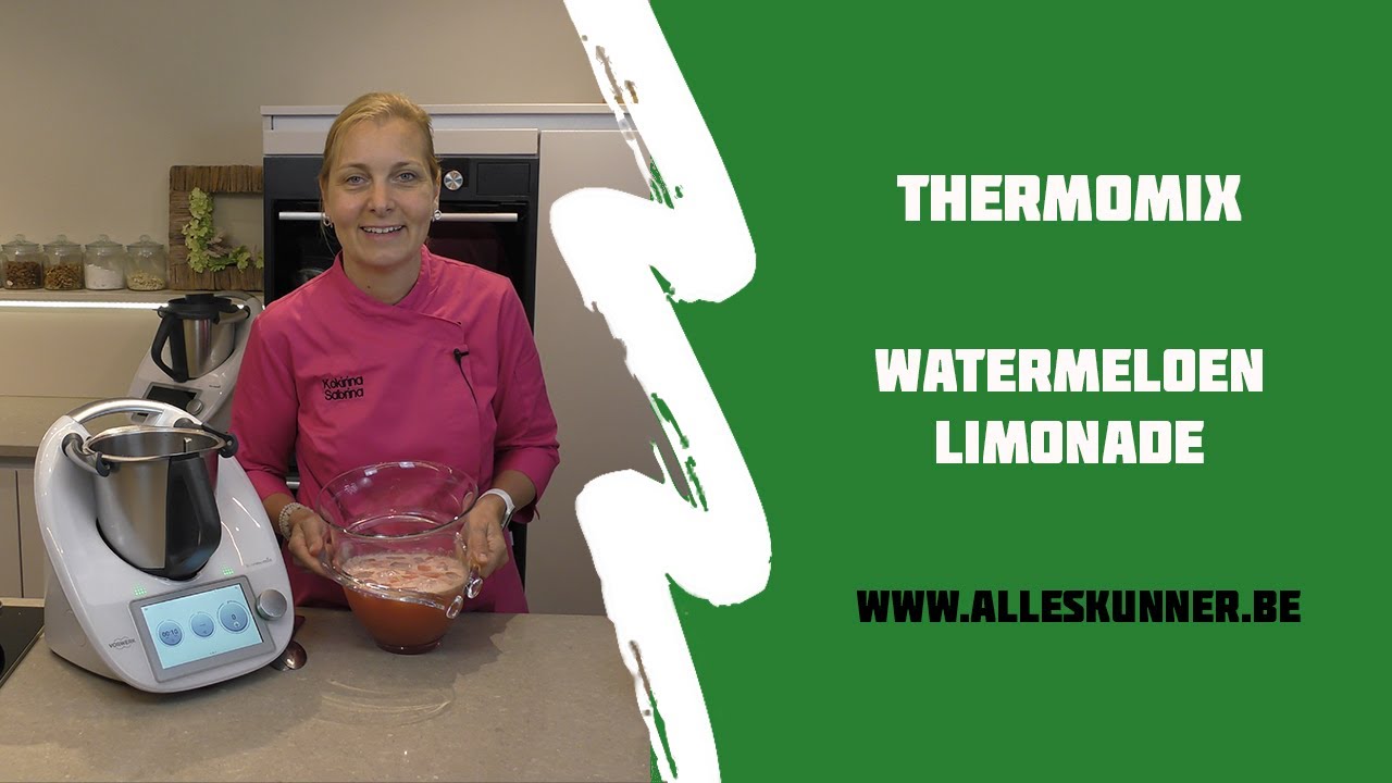 Thermomix watermeloen limonade