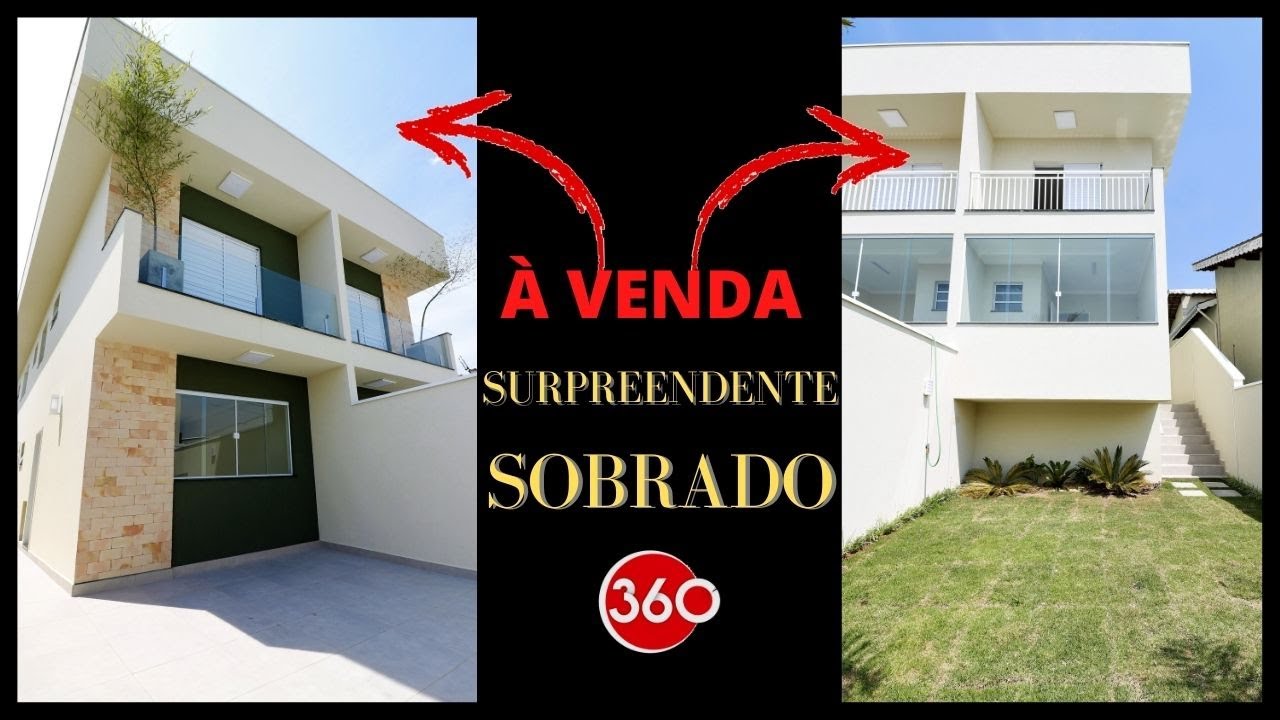 CASA NOVA REC&Eacute;M CONSTRU&Iacute;DA COM ESTILO MODERNO &Agrave; VENDA com TOUOR 360&ordm; em ATIBAIA - FL&Oacute;RIDO IM&Oacute;VEIS
