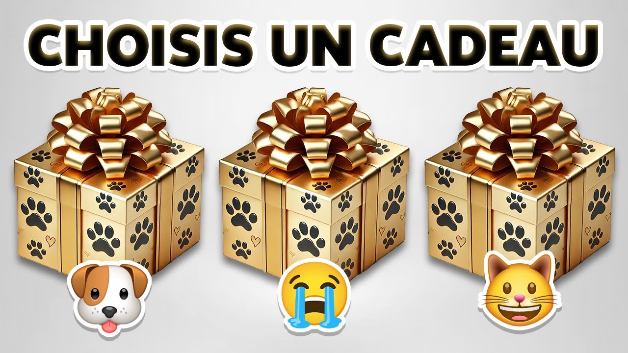 🎁 Choisis ton CADEAU...! Spécial ANIMAUX 🐶🐱🐯