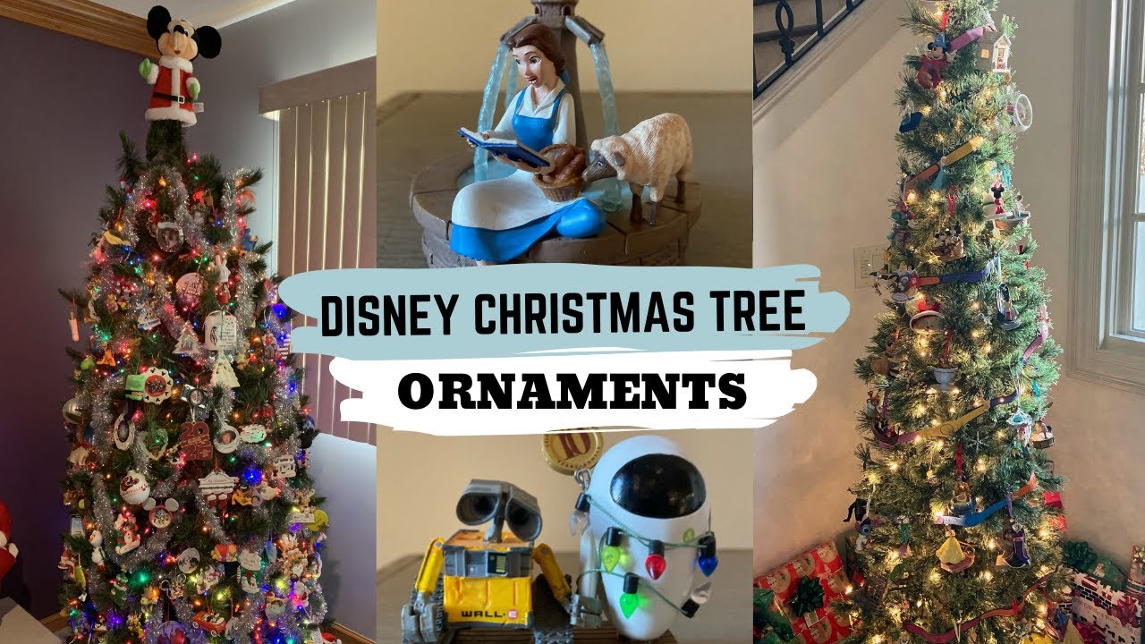 DISNEY CHRISTMAS TREE ORNAMENTS // Top 10 Favorite Disney Christmas Ornaments