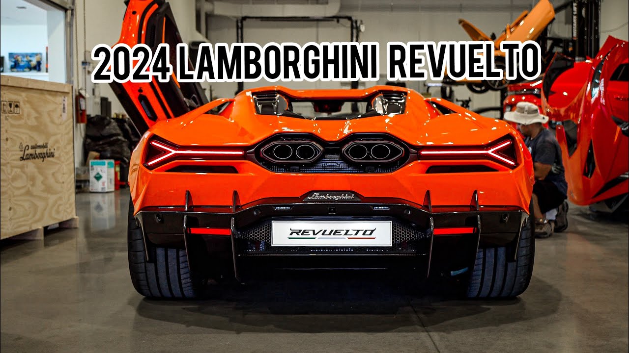 2024 Lamborghini Revuelto WALK AROUND/START UP V12 HYBRID EXHAUST SOUND AND INTERIOR 1001-HP