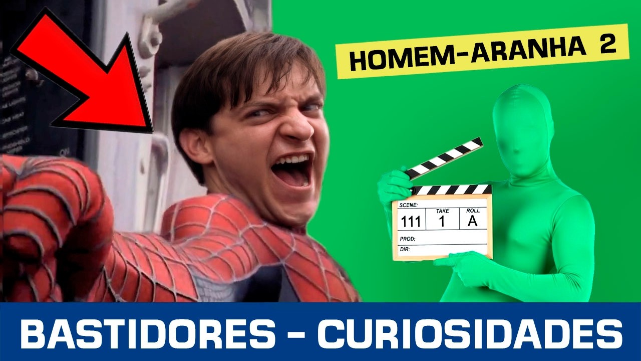 SEGREDOS de BASTIDORES de HOMEM ARANHA 2 (curiosidades e erros do clássico com Tobey Maguire)