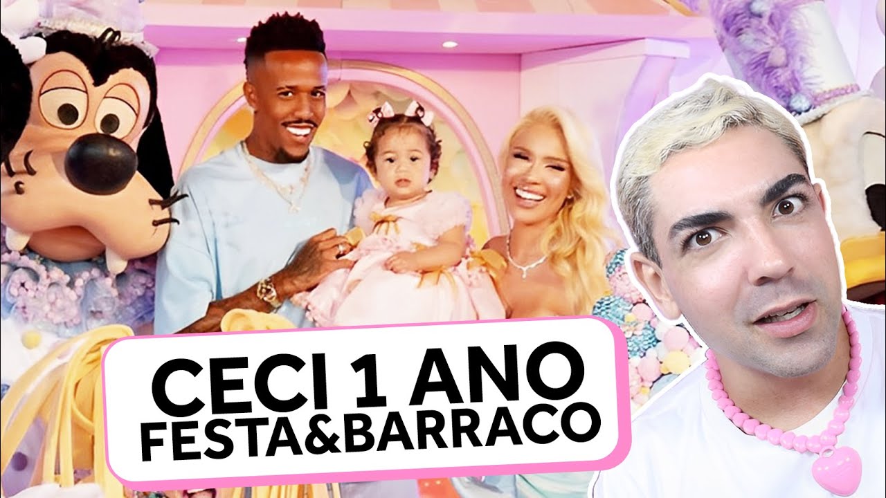 FESTA (e barraco) DE UM ANO DA FILHA DE KAROLINE LIMA E EDER MILITÃO