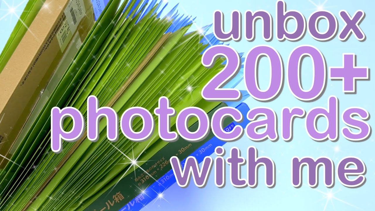 MASSIVE Kpop Haul ~ 200+ photocards!!