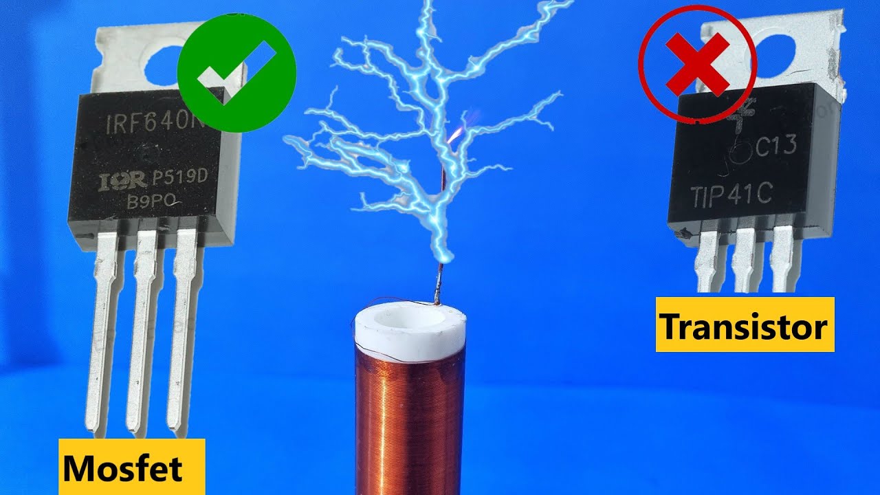 Как сделать мощную катушку Тесла с драйвером Mosfet?
