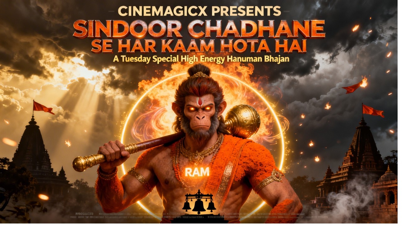 Sindoor Chadhane Se Har Kaam Hota Hai | Powerful Hanuman Bhajan | Tuesday Special |  #hanumanji