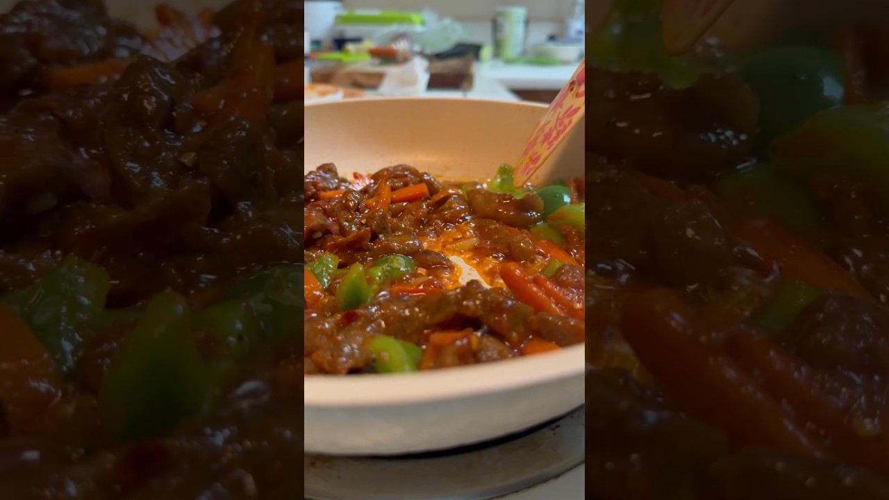 Beef sizzling for dinner!  #bangladeshirecipe #shortsviral #viral #beef #sizzling #food #shayla