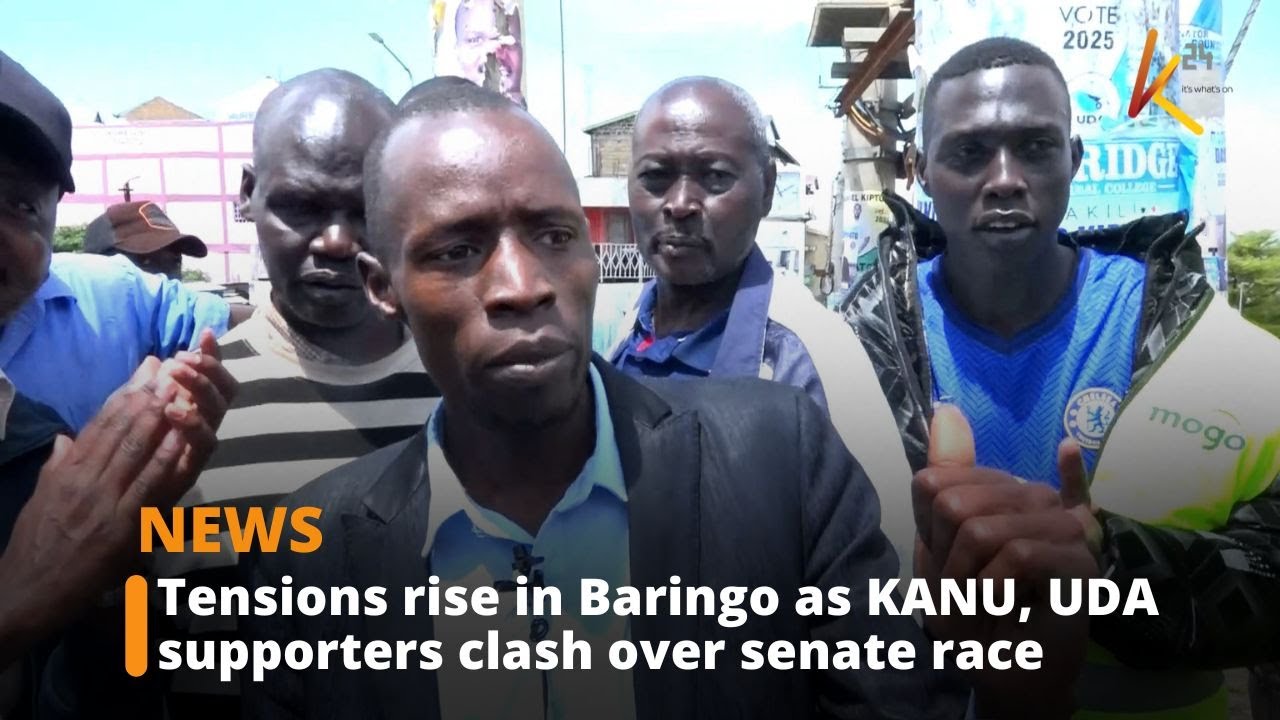 Tensions rise in Baringo as KANU, UDA supporters clash over senate race