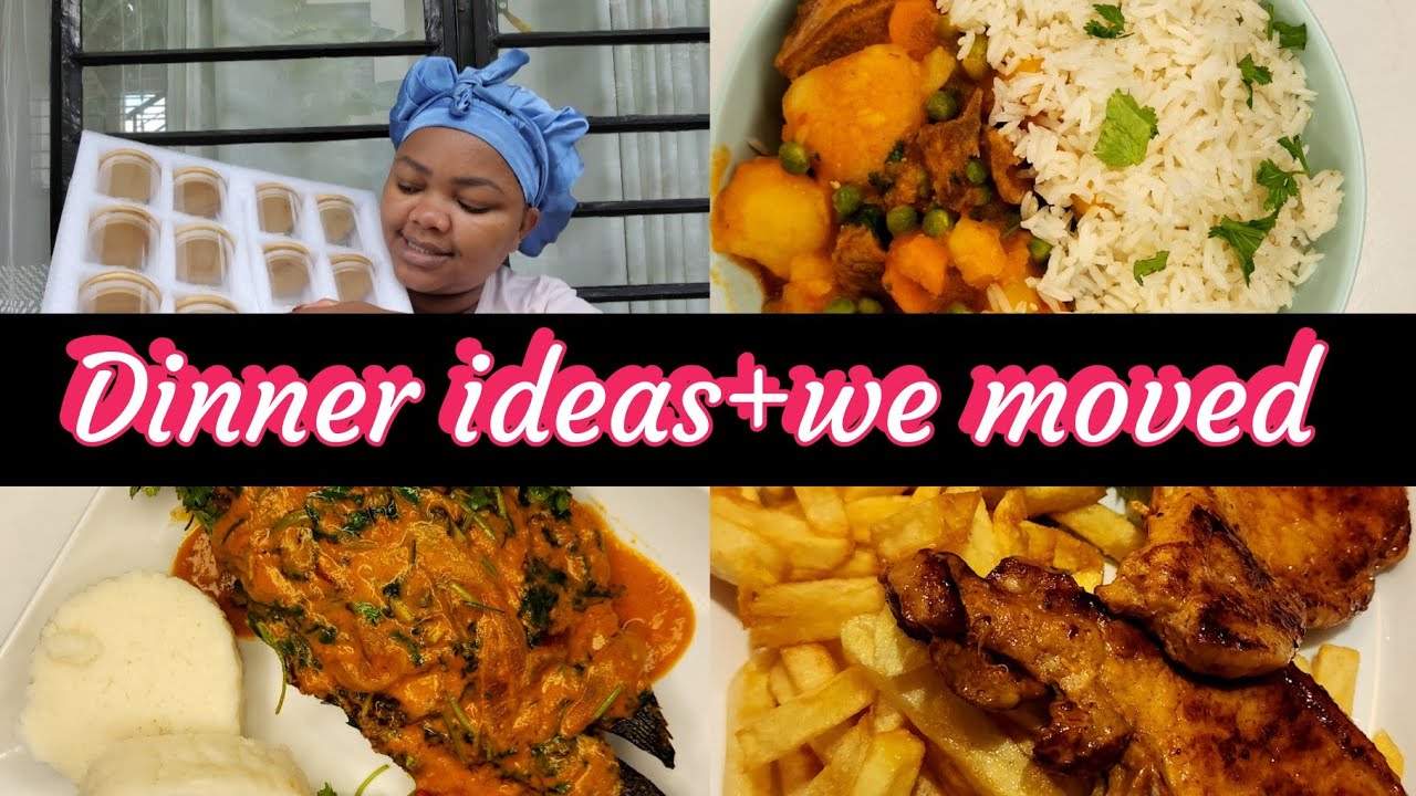 What we ate for dinner.... Dinner ideas plus.... we moved houses!!