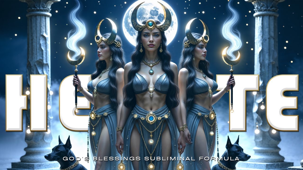 🌘 HECATE’S BLESSINGS SUBLIMINAL 🌘 Psychic Awakening, Magic,  Shadow Healing & Divine Power