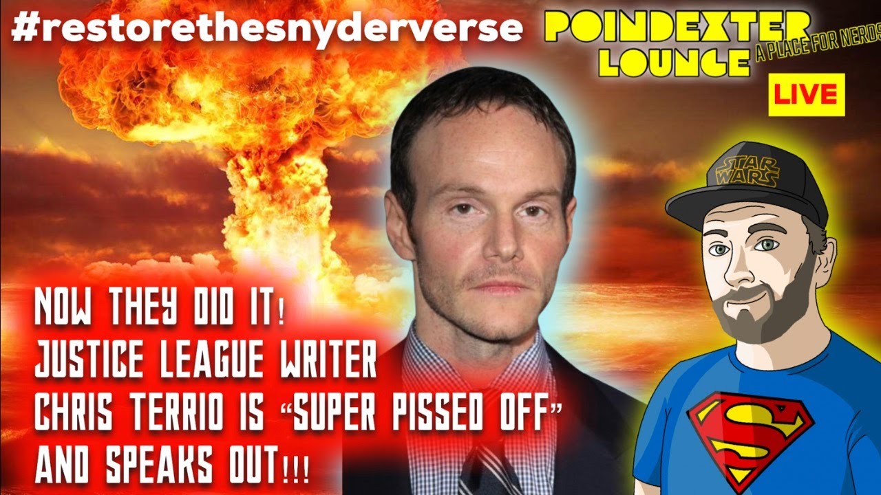 WOW! CHRIS TERRIO IS &ldquo;PISSED OFF&rdquo; AT WARNER BROS. AND SPEAKING OUT ABOUT BVS AND JUSTICE LEAGUE!!