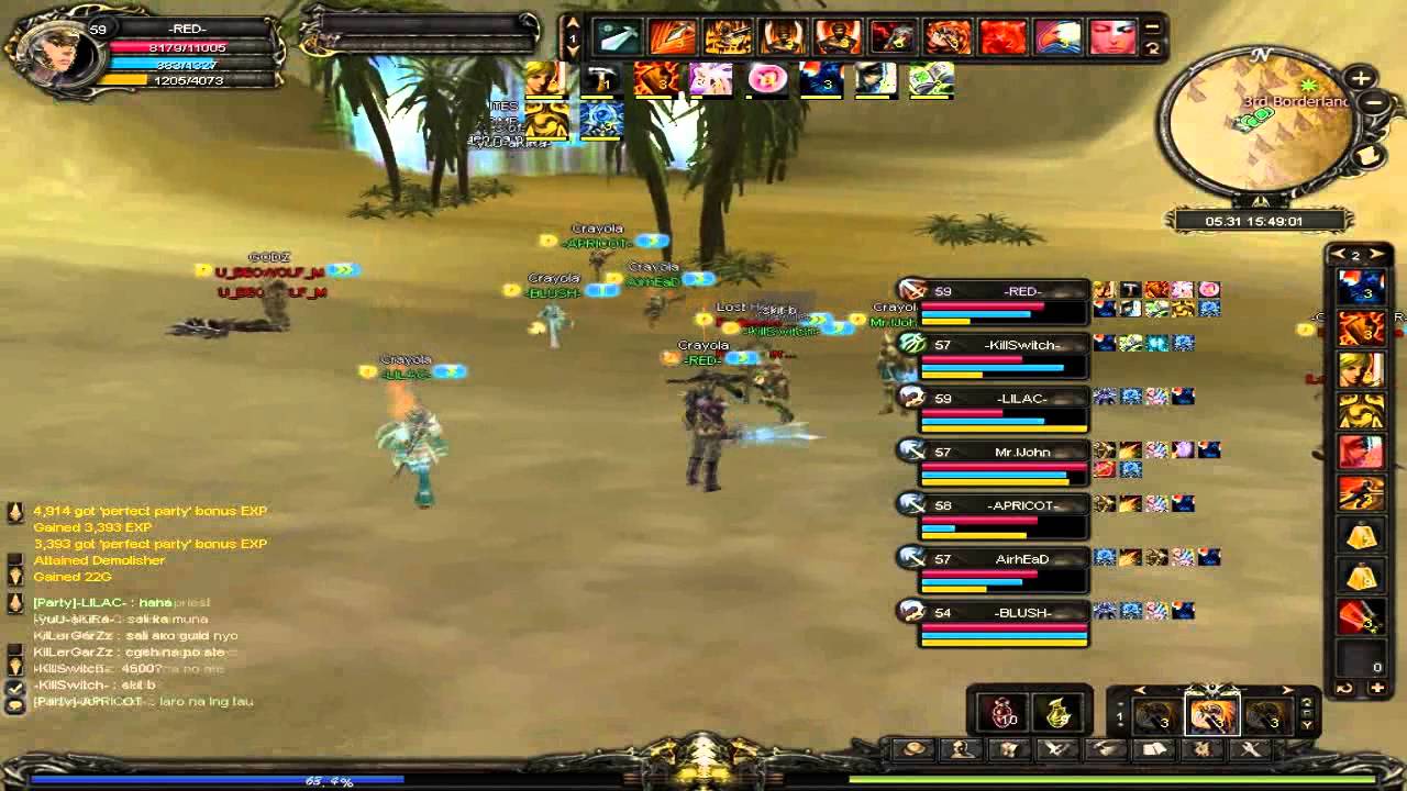 Shaiya Philippines - Crayola Guild PvP Part 2 [HD]