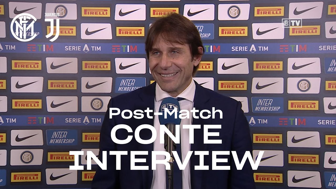 INTER 2-0 JUVENTUS | ANTONIO CONTE EXCLUSIVE INTERVIEW: 