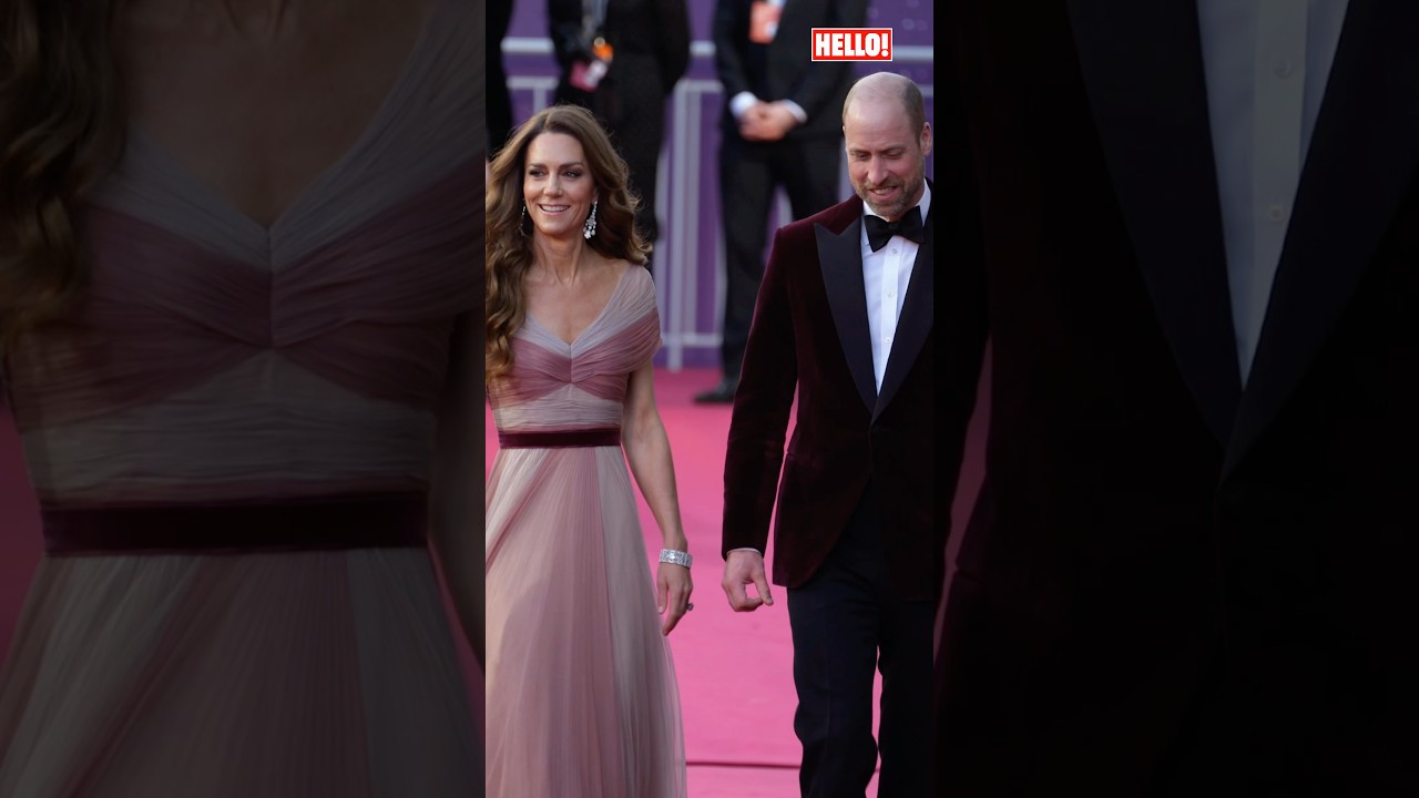 Kate Middleton re-wears Gucci as she joins Prince William after a three-year absence at the BAFTAs