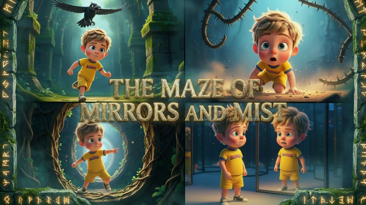 Can Leo Escape? The Magic Maze of Mirrors & Mist! Problem Solving for Kids!Leo Beats the Tricky Maze