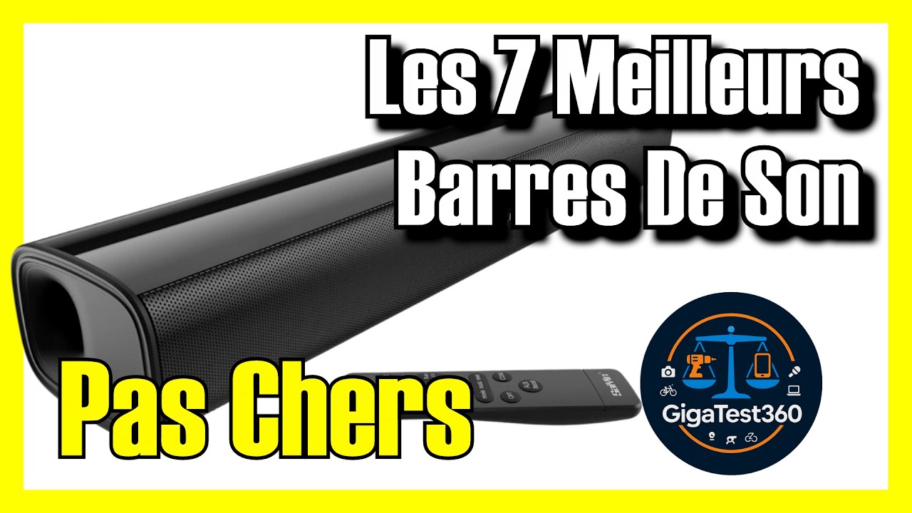 🔊🔥 Les 7 MEILLEURS Barres De Son PAS CHERS sur Amazon [2026]✅[Qualité/Prix] soundbar