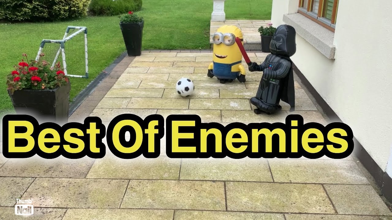 Minion VS Vader. Football grudge match