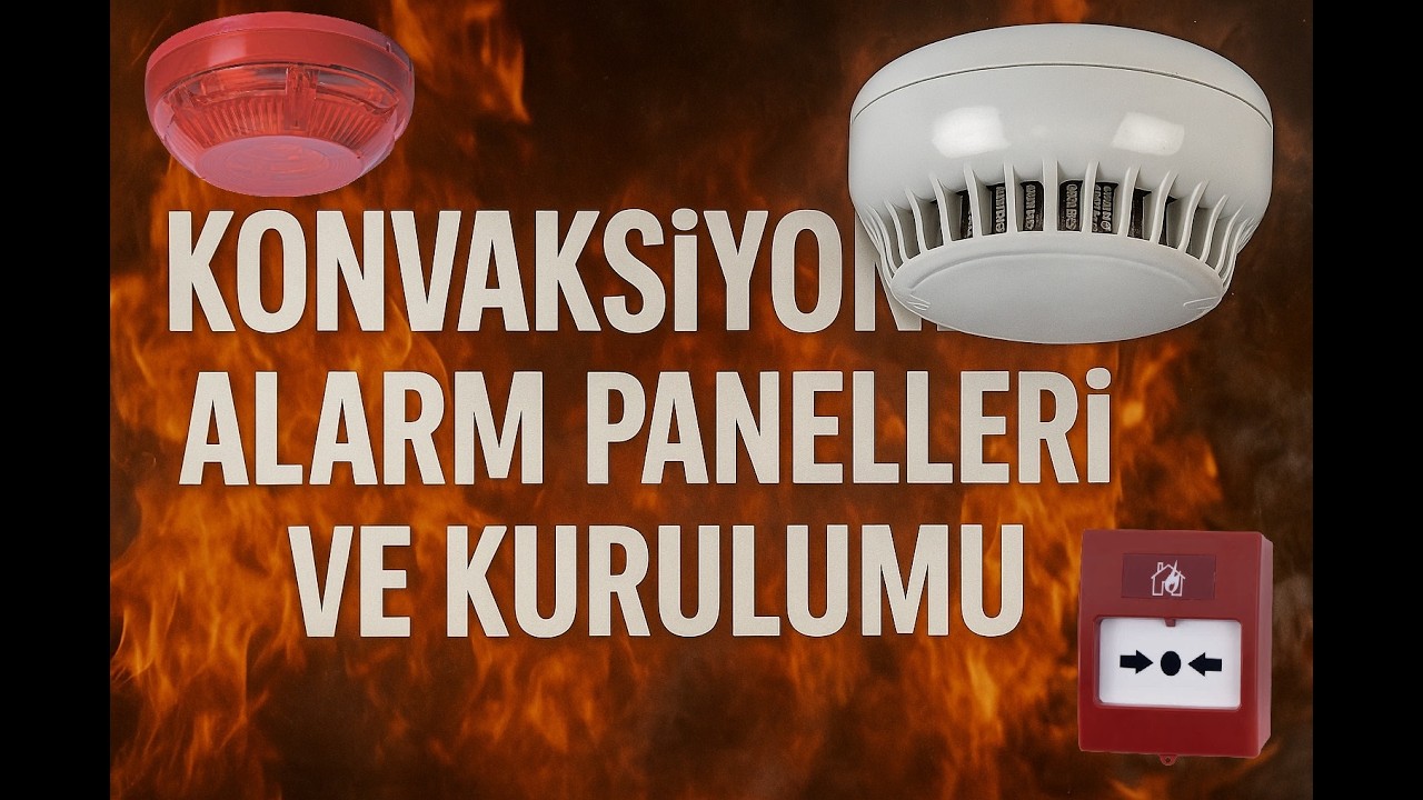 TEKNİM KONVAKSİYONEL YANGIN ALARMI NASIL KURULUR DEDEKTÖRLERİN BAĞLANTILARI #teknim #alarmpaneli