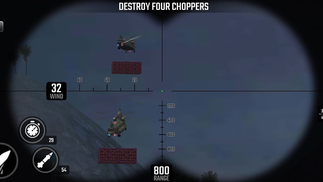 War Sniper Z19 Mission 36 Seek And Destroy Destroy Four Choppers