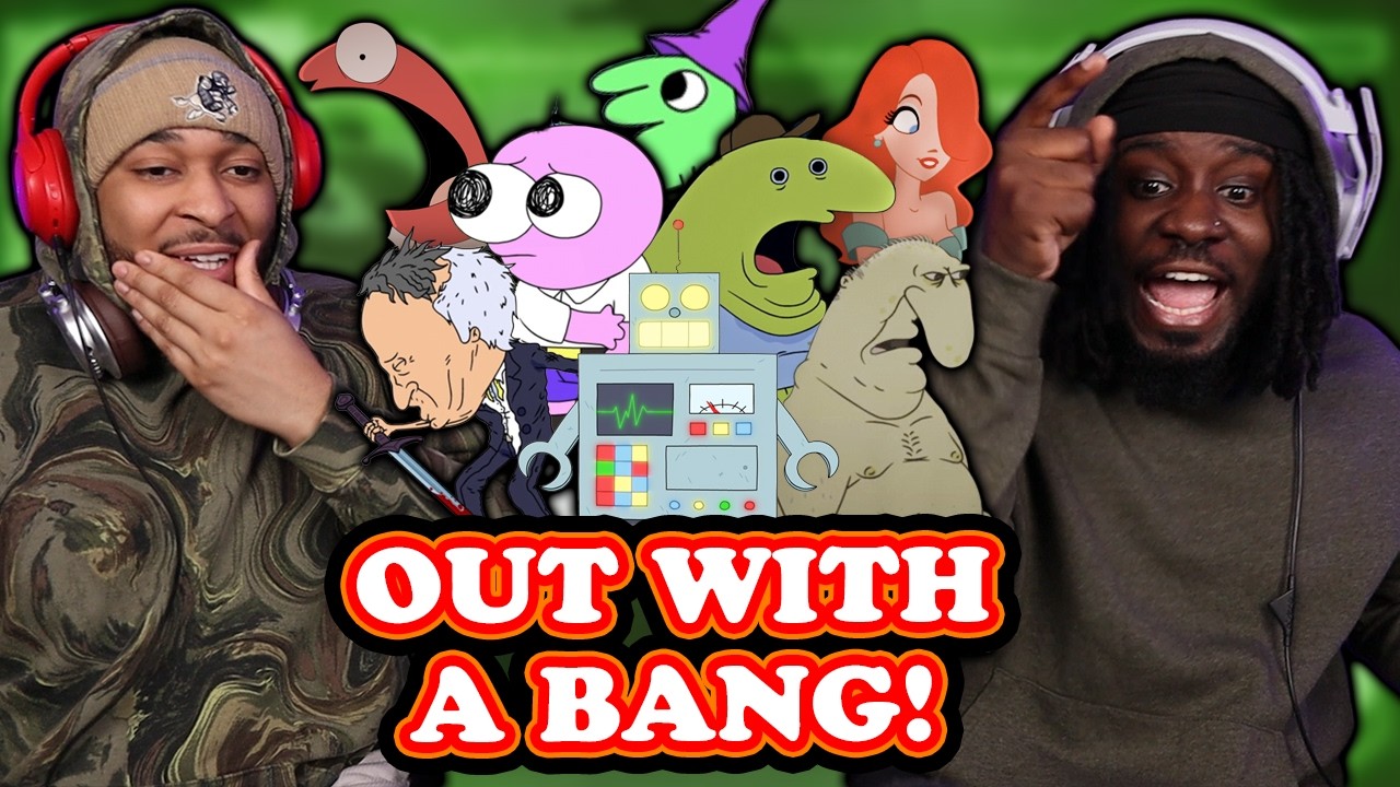 WATCHING THE LAST EPISODES OF SMILING FRIENDS EVER!