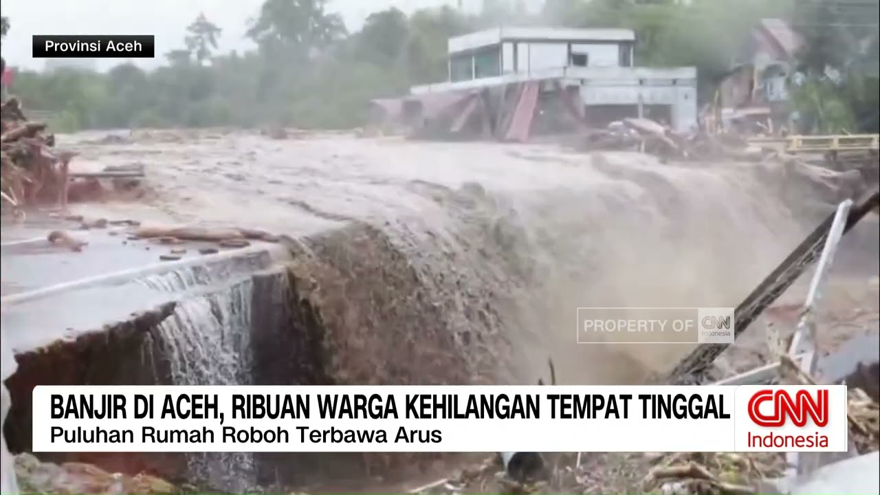 Banjir di Aceh, Ribuan Warga Kehilangan Tempat Tinggal