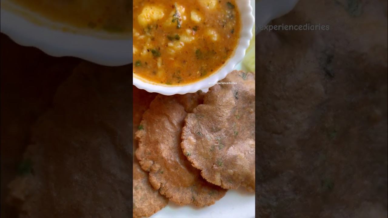 Singhara Flour poori recipe #navratrifood #singhara #puri #shortsfeed