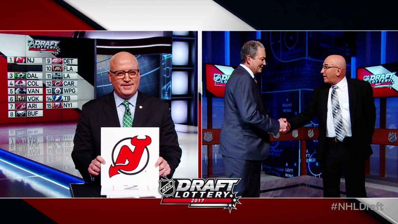 Watch the full 2017 Draft Lottery: Devils, Flyers & Stars move way up