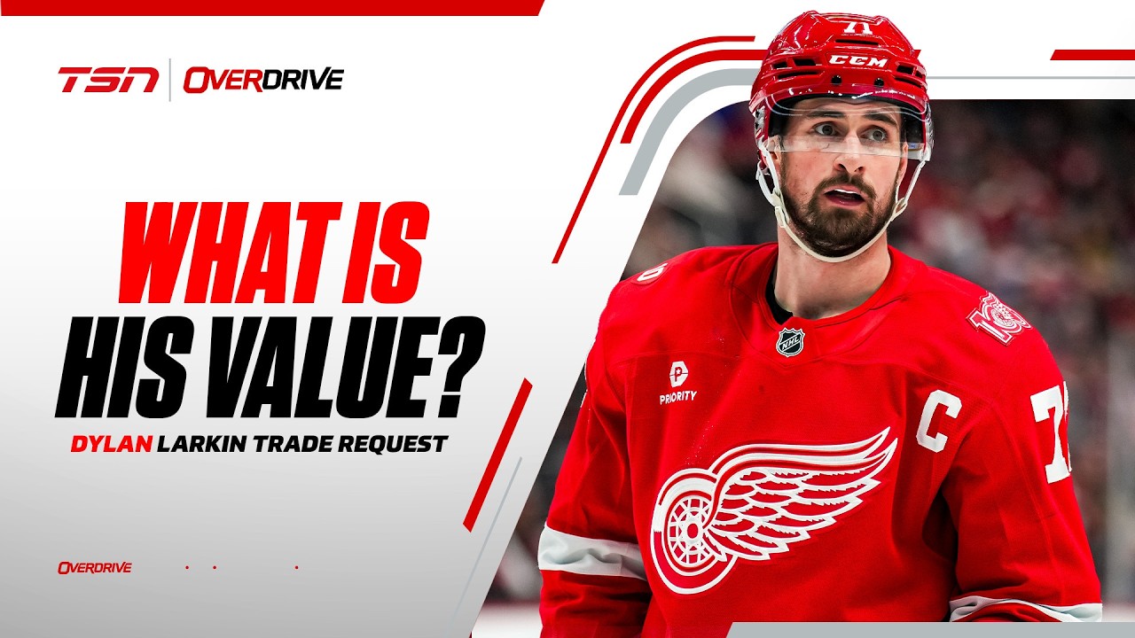 What is Larkin's value across the NHL?