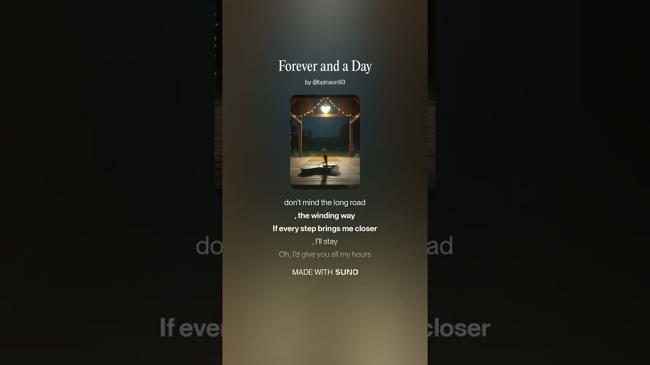 Brandon Pinson - Forever and A Day - @brandonpinson81