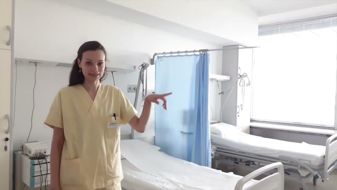 La sala parto dell'Ospedale dell'Angelo