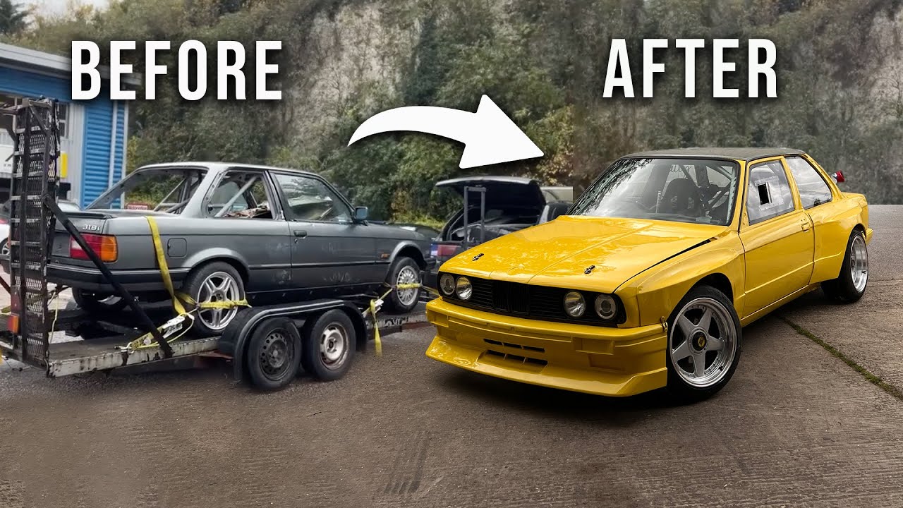 СБОРКА BMW E30 ЗА 15 МИНУТ!!