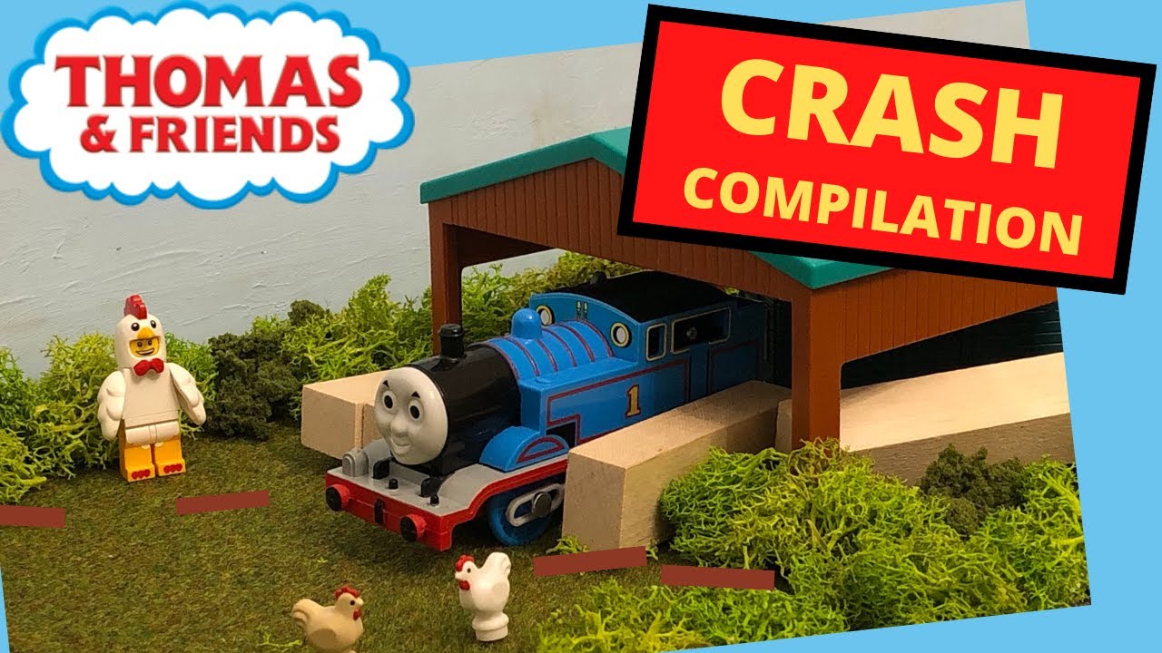 Trackmaster Thomas and Friends Crash Compilation