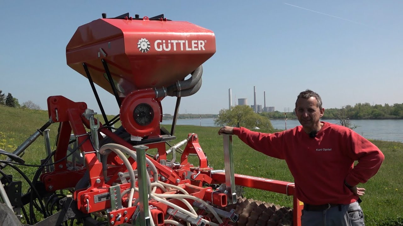 Güttler GreenMaster 300 Zinkensaat - Deichpflege Praxisbericht von Kurt Opriel / Sebastian Weitzmann