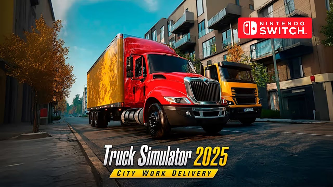 Truck Simulator 2025: City Work Delivery &ndash; Nintendo Switch Gameplay