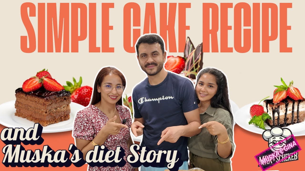 How Muska Lost Weight | Gina' s Almond Sheet Cake | داستان رژیم غذایی مسکا