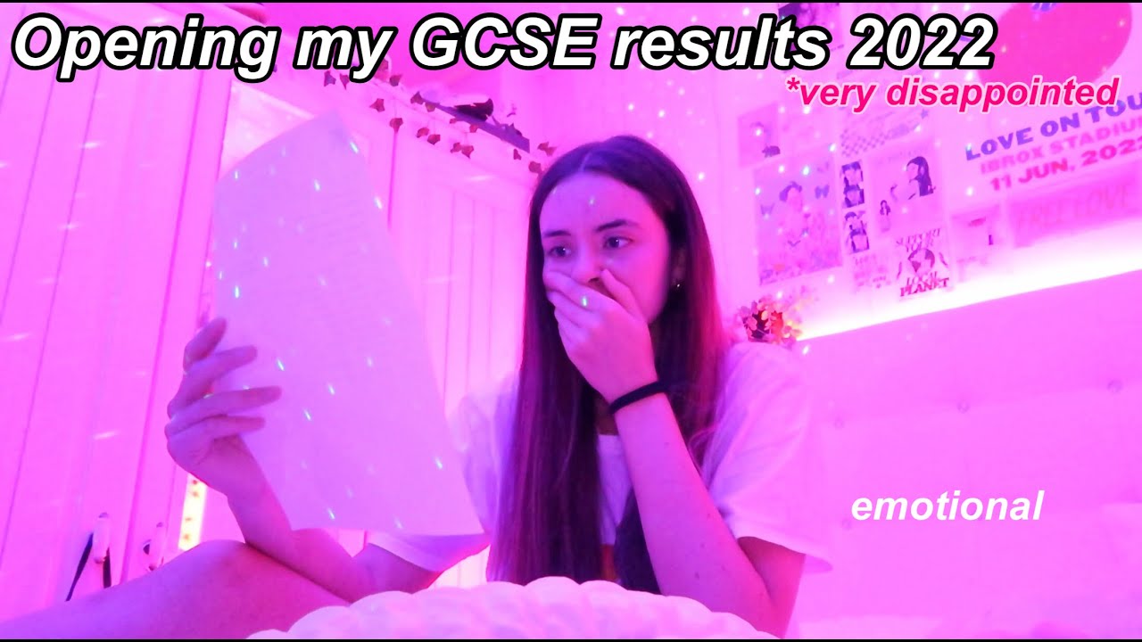 opening my gcse results 2022*emotional