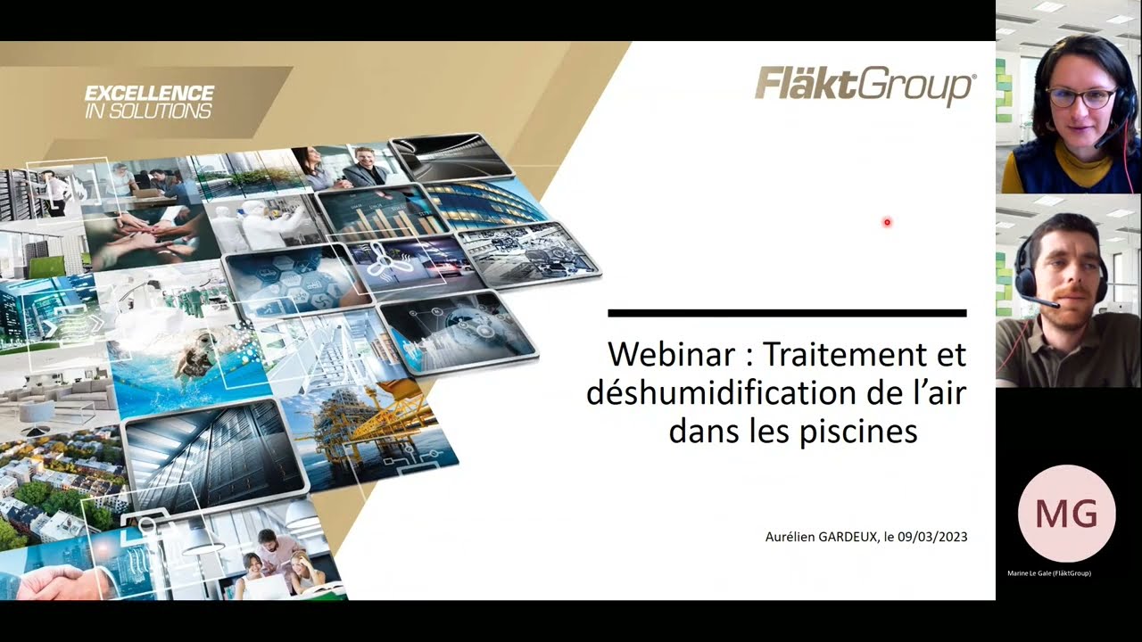 Webinar : Traitement et déshumidification de l’air dans les piscines – FR