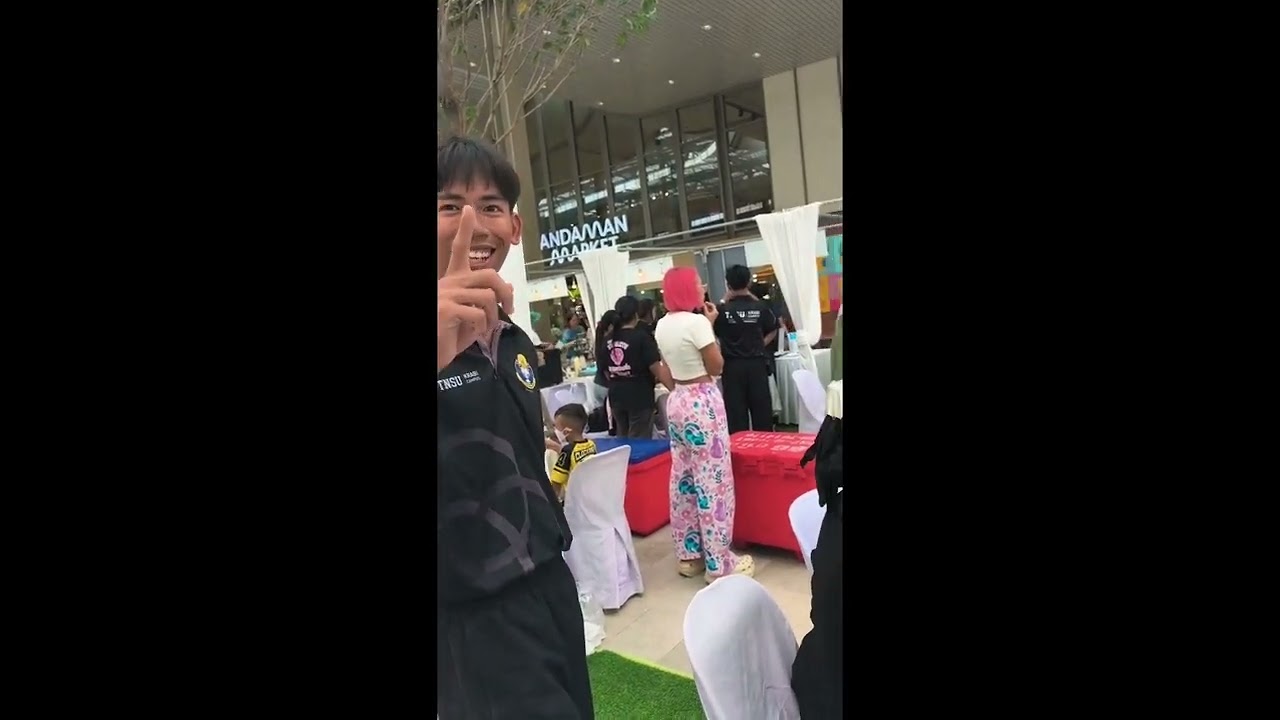 กิจกรรมทำสปาเก็ตตี้ บู้ทส่งเสริมการสร้างรายได้ ณ ห้างเซ็นทรัลกระบี่