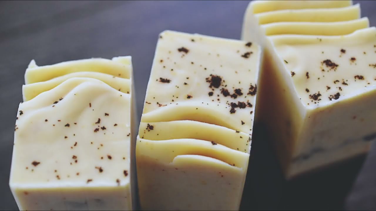 Orange Vanilla Cold Process Soap Making