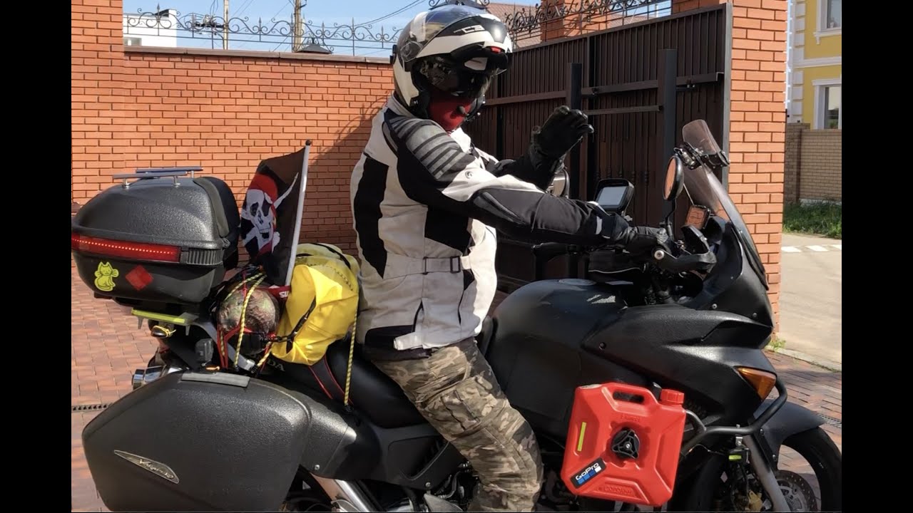 Мотопутешествие на Кавказ-21  на Honda XL 1000v Варадеро и Yamaha Fz6s .Часть первая. HD 1080p