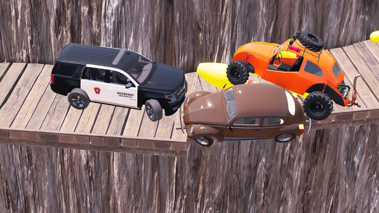 FS22 Extreme Road Challenge &ndash; Cars Win or Fall Off the Cliff  Farming Simulator 22